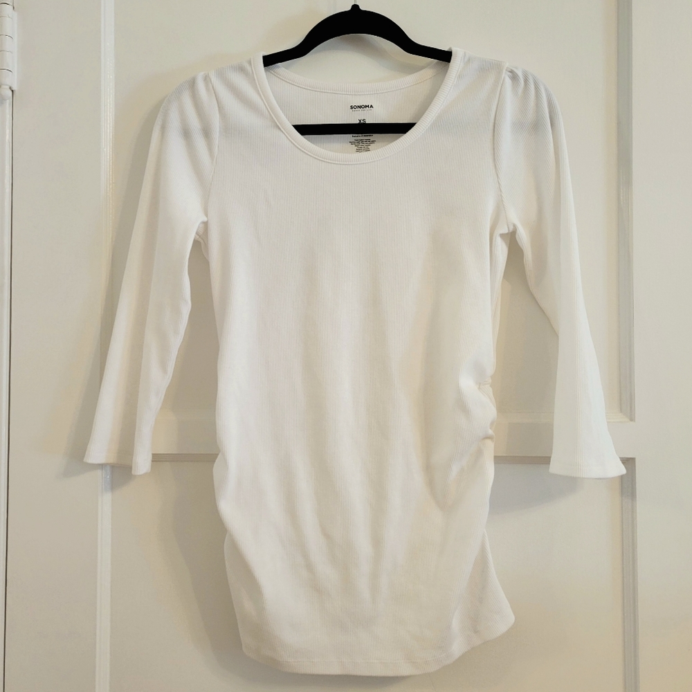 Maternity Sonoma Goods For Life® Essential Scoopneck Longsleeve Tee